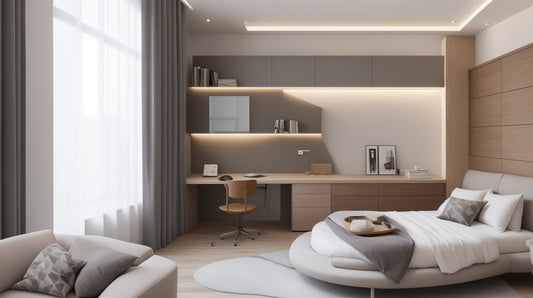 A beautifully designed room with furniture arranged for optimal functionality and flow