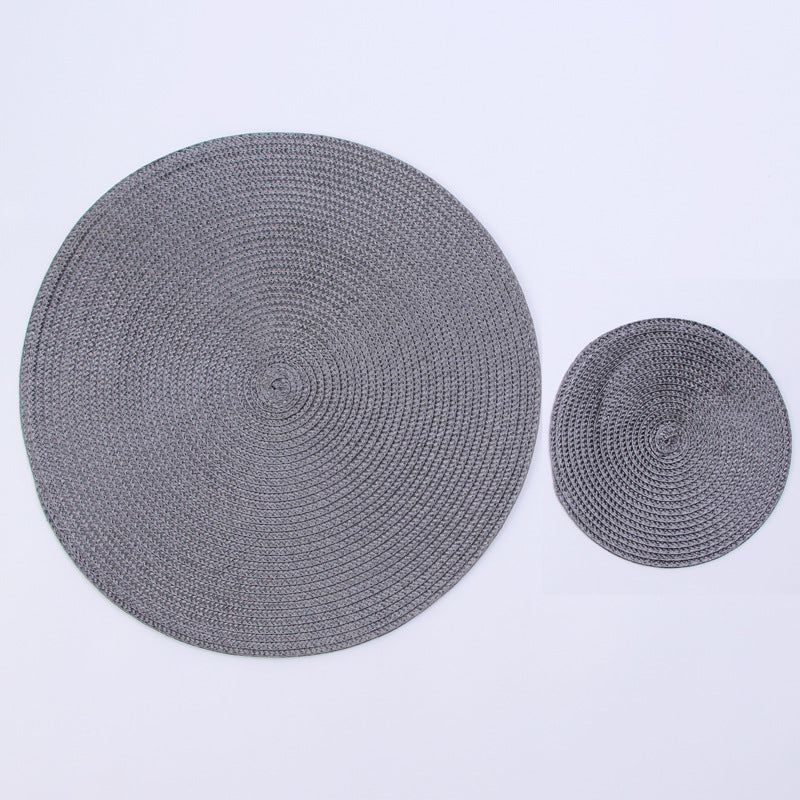 Waterproof Non-Slip Table Mats, Tableware, Bowl Mats, Beverage Cups, Coasters, Kitchen Party Supplies