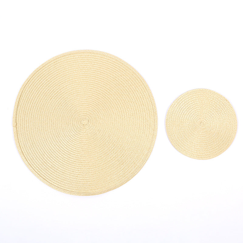 Waterproof Non-Slip Table Mats, Tableware, Bowl Mats, Beverage Cups, Coasters, Kitchen Party Supplies