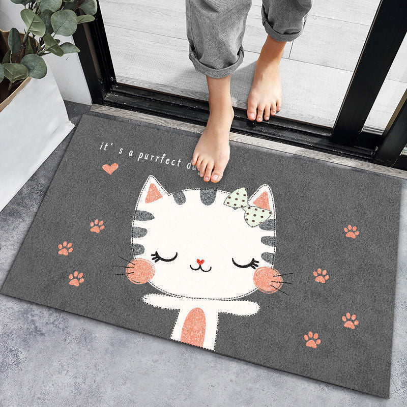 Absorbent Bath Mat, Diatomaceous Rubber Non Slip Quick Dry Super Absorbent  Thin Bathroom Rugs Fit Under Door-Washable Bathroom Floor Mats-Shower Rug  for in Front of Bathtub, Shower 2023 - $18.99