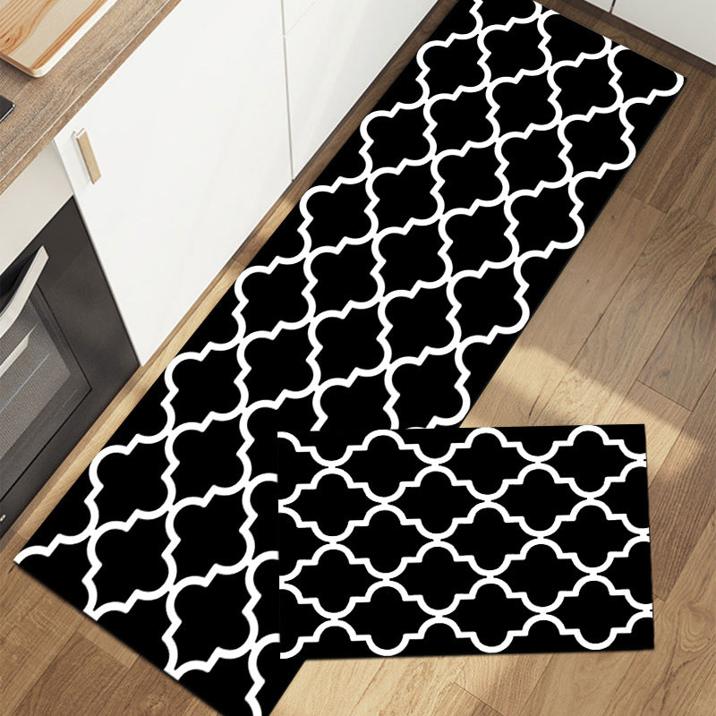 Kitchen Of Water-Absorbing Oil-Absorbing Mats Household Long Strip Kitchen Blankets