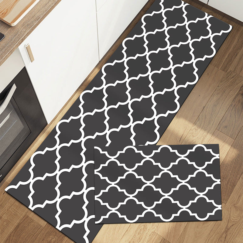 Kitchen Of Water-Absorbing Oil-Absorbing Mats Household Long Strip Kitchen Blankets