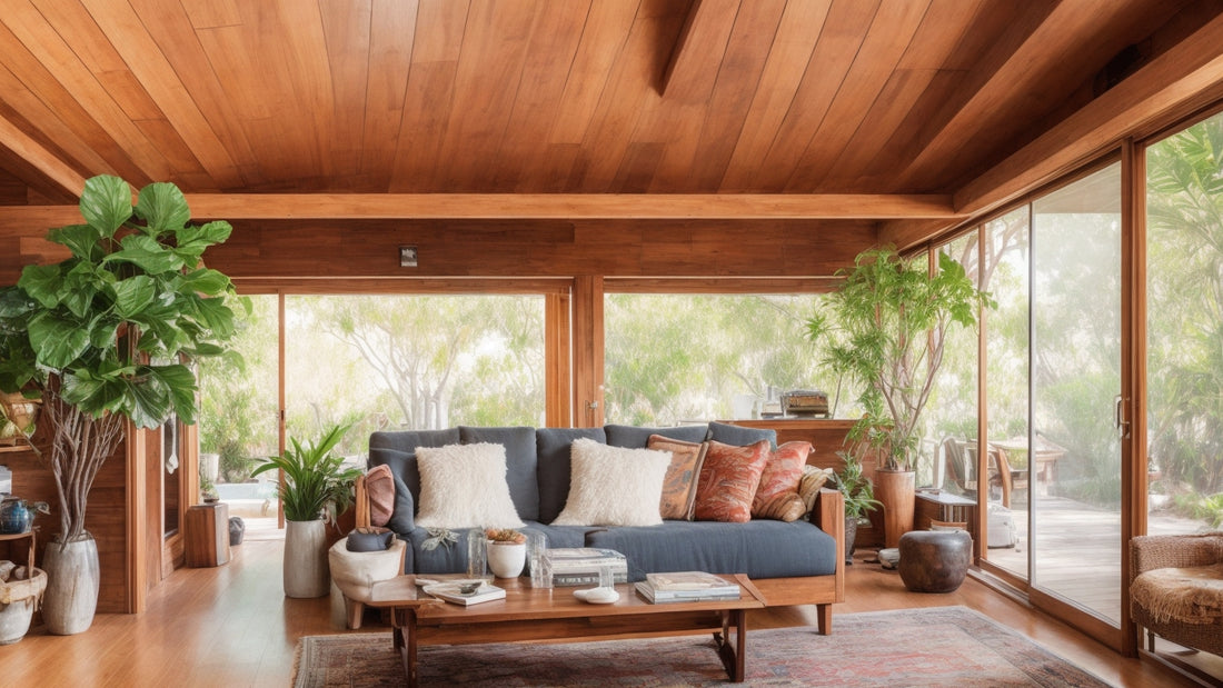 A captivating interior shot of a Los Angeles bungalow