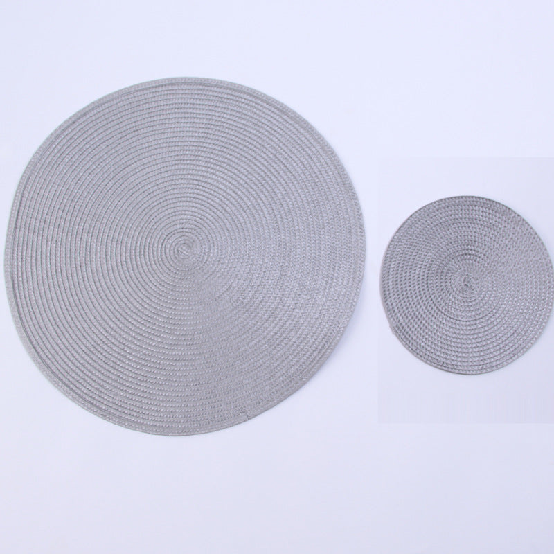 Waterproof Non-Slip Table Mats, Tableware, Bowl Mats, Beverage Cups, Coasters, Kitchen Party Supplies