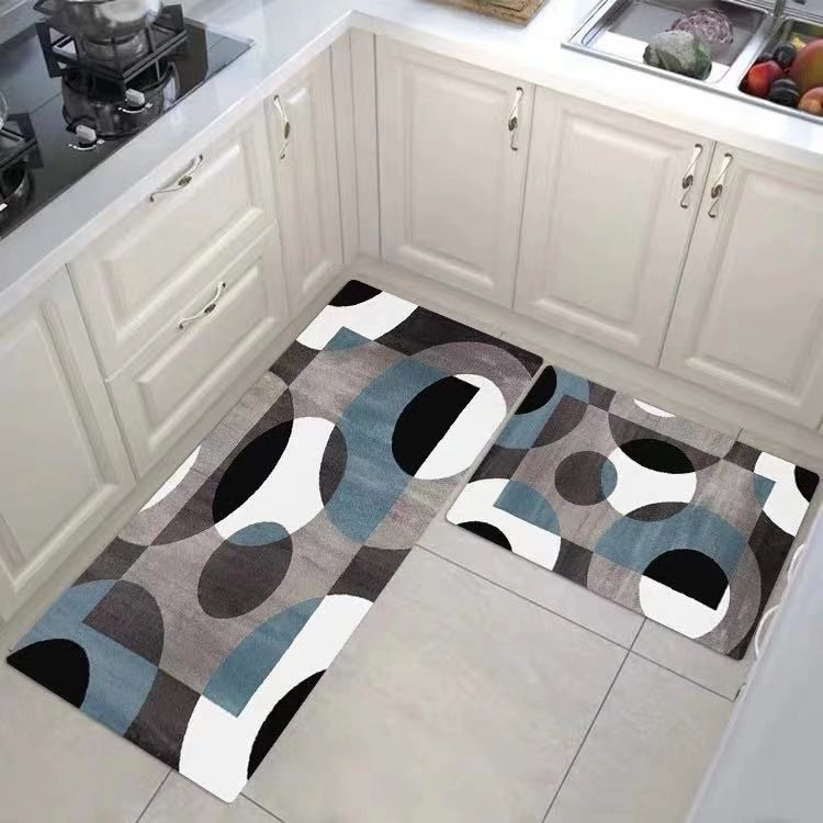 Kitchen Floor Mats Non-Slip Oil Drain Bathroom Mats