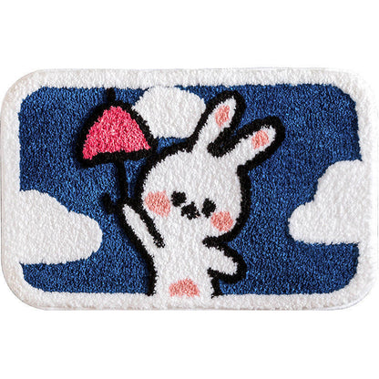 Cartoon Floor Mats Toilets Toilets Absorbent Kitchens Bathrooms Non-slip Mats Door Entrance Mats Bedroom Carpet Mats