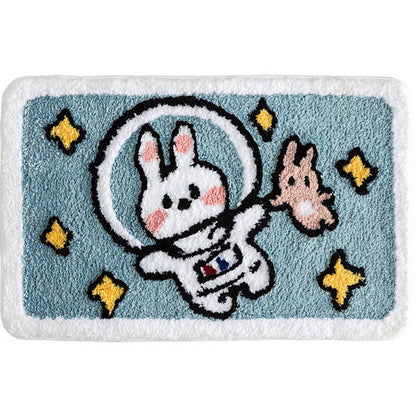 Cartoon Floor Mats Toilets Toilets Absorbent Kitchens Bathrooms Non-slip Mats Door Entrance Mats Bedroom Carpet Mats